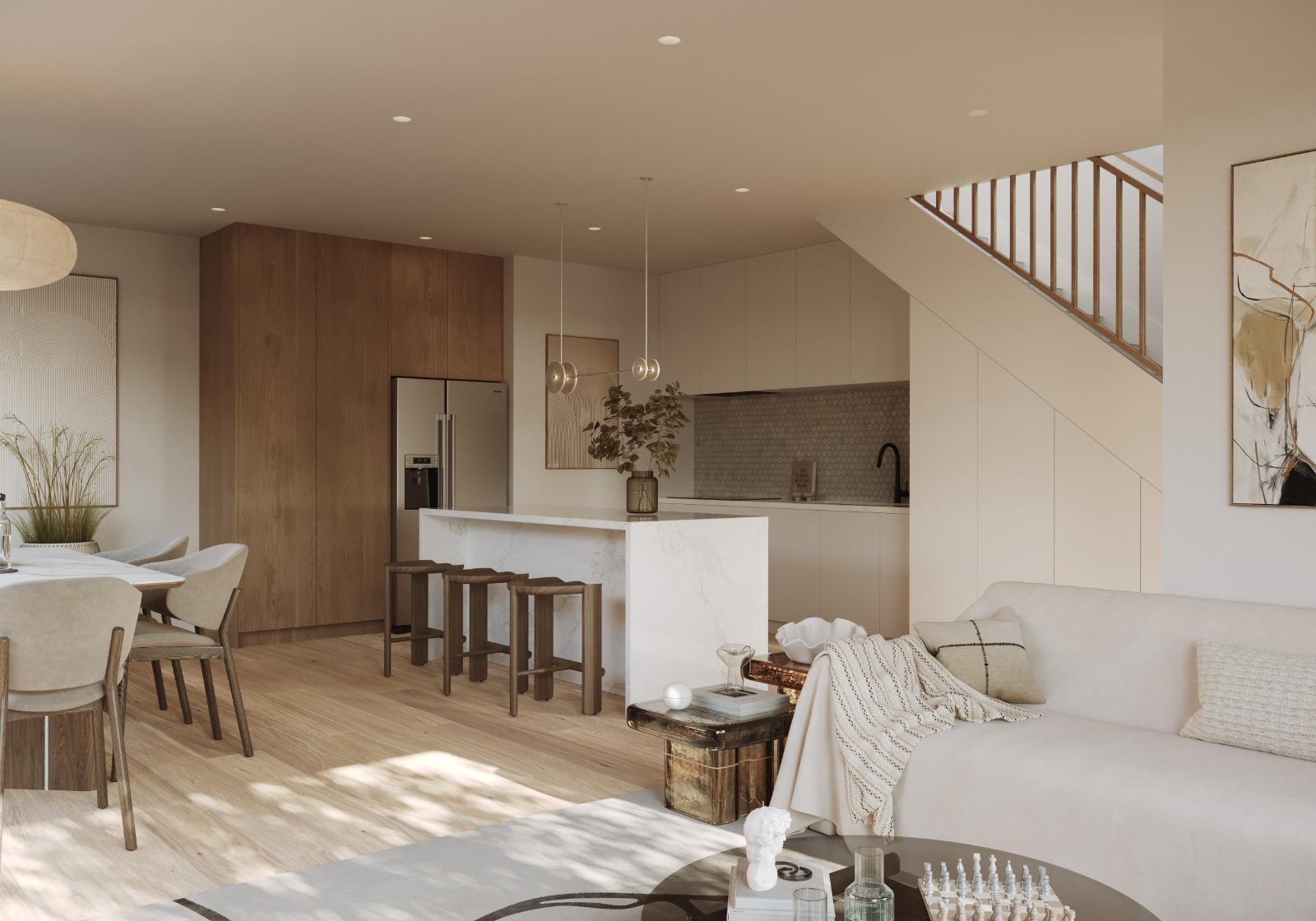 Townhouse interior